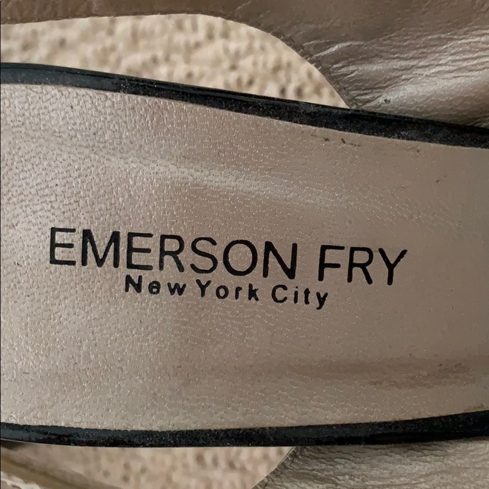 Cap Toe Slingback Emerson Fry Pumps w dust bag - Picture 4 of 7